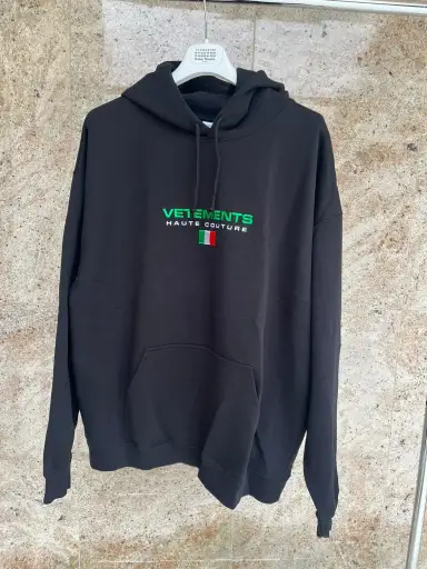 Vetements Italy Logo Hoodie