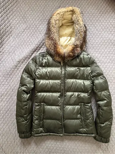 Prada Sport Olive Green Puffer