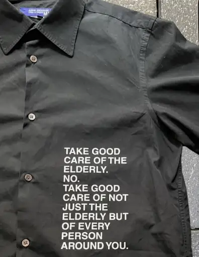 CDG Junya Watanabe ss01 elders button up