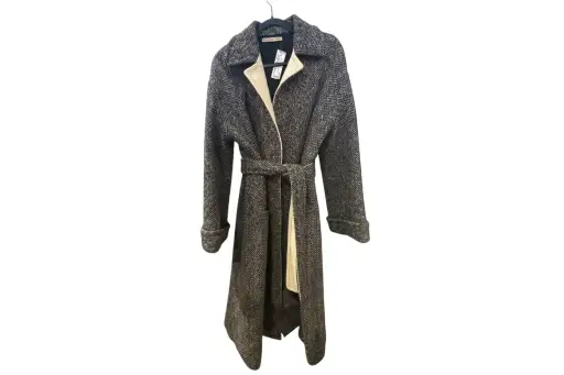 Women's Balenciaga B&W Coat