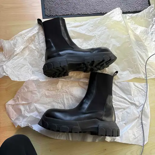 Rick Owens Lido Beatle Bozo Tractor 'Black'