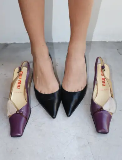 Sapato Miu Miu Vintage Anos 90 Archive