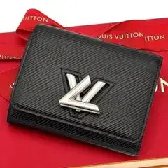 ☆美品☆ルイヴィトン 財布 ポルトフォイユツイストコンパクト エピ ブラック 黒