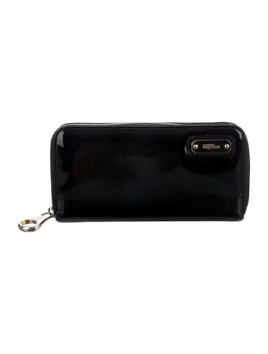 Patent Leather Continental Wallet