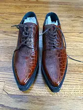 Dries Van Noten Brown Derby Shoes EU37 US6.5