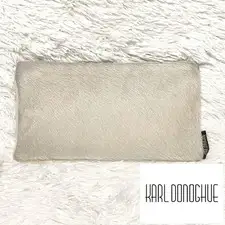 KARL DONOGHUE Haircalf Pouch 24x13.5cm - Vintage Style