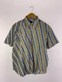 【中古】NEPENTHES◆半袖シャツ/M/コットン/マルチカラー/ストライプ【メンズウェア】
