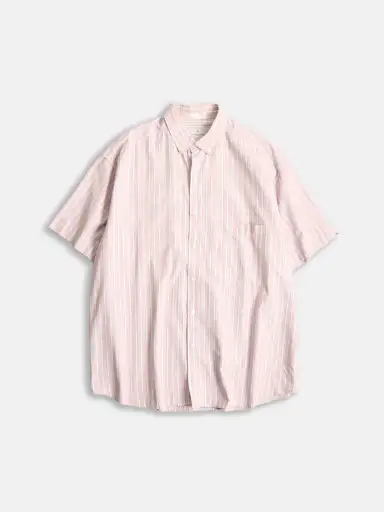 Ermenegildo Zegna s/s stripe shirt pink-white-blue-black