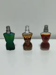 Jean Paul Gaultier ゴルチェ 香水 ミニボトル3個