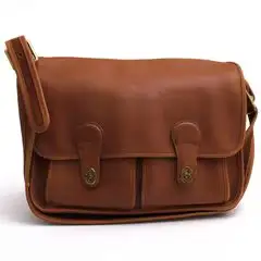 COACH 5281 / コーチ グラブタン カウハイドレザー 牛革 定番 ブラウン 茶 ショルダーバッグ メンズ