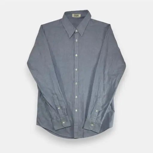 Acne Jeans Button Up Shirt Blue