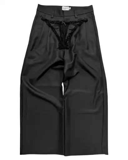 Lingerie Underwear Woven Slack Trousers