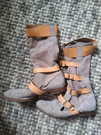 Vivienne Westwood Pirate Boots Grey 6