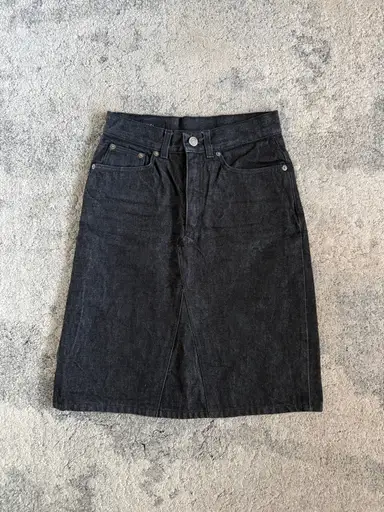 Gucci 1998 denim skirt by Tom Ford