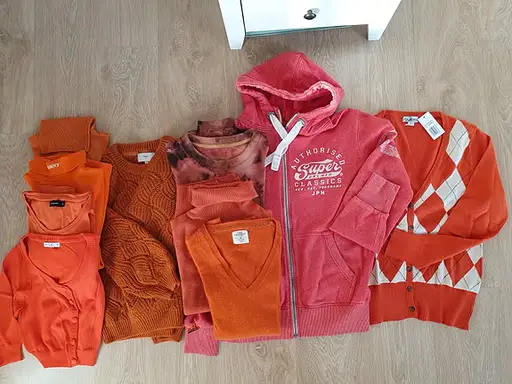Sweater, top, trøje, hættetrøje, hoodie, Harlekin. str. S, 36, M, 38, L, 40, XL