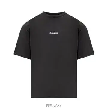 (배송) 질샌더 Jil Sander 로고 프린트 크루넥 티셔츠 J47GC0023J20033