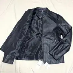 【新品】ビームス　シングルライダース　レザージャケット　近年モデル　S