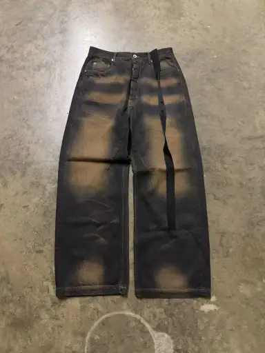 Rick Owens FW23 ‘Luxor’ Mudwash Geth Baggy Jeans