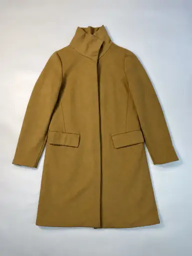 Helmut Lang AW97 Funnel Neck Long Coat