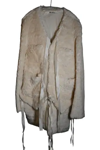MIDORIKAWA Fur Jacket – Detachable Zip Pocket Detail Made in Japan