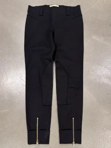 F/W2007 Balenciaga by Ghesquiere motorcycle zip skinny pants