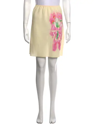 Floral Print Mini Skirt