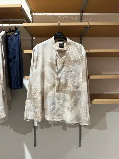 Zegna Long-Sleeve Linen Shirt