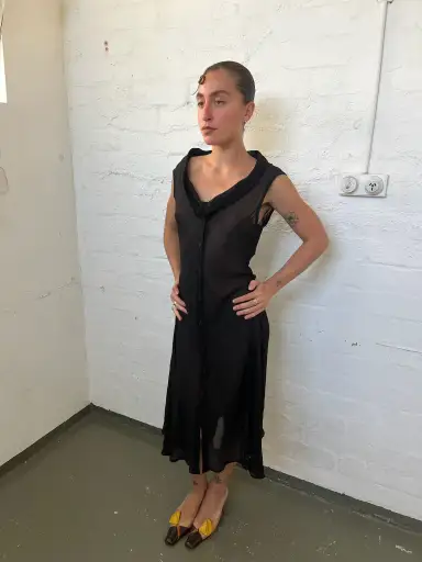 ISSEY MIYAKE SHEER DRESS