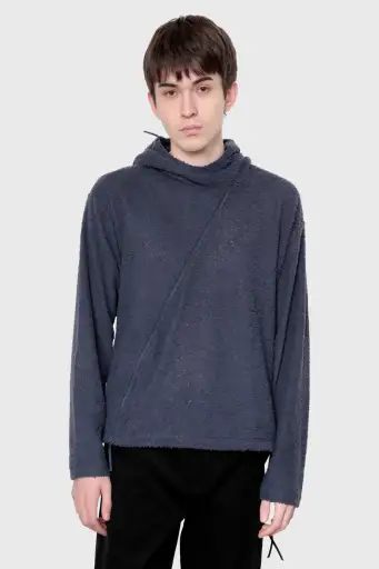 PAF CURVED FLEECE HOODIE