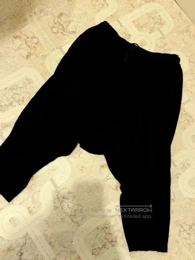 Yohji Yamamoto Men's Dropped Crotch Pants 3.