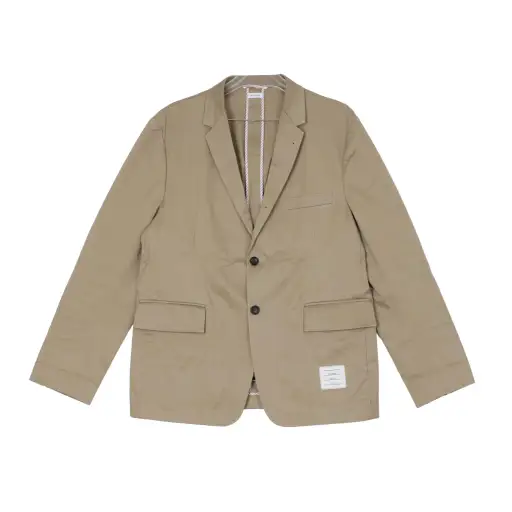 Size Striped Tab Blazer Jacket