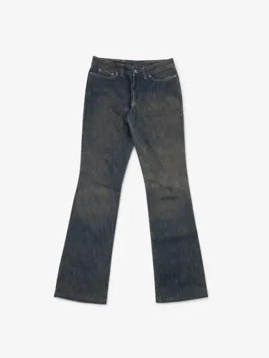 Gucci by Tom Ford SS02 Flared Sanded Bootcut Denim Jeans