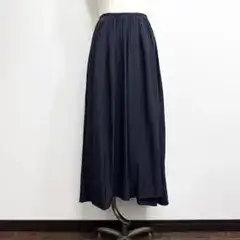 YOHJI YAMAMOTO +NOIR シルク アシンメトリーラップスカート