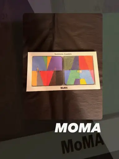 NIB MoMA Naoki Yoshimoto Coaster Set