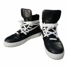 【希少】KRIS VAN ASSCHE 10s ハイカット レザー スニーカー