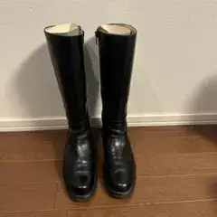 美品　マーガレットハウエル　ロングブーツ　本革　黒　22.0