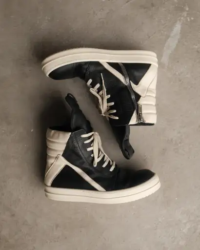 SS24 Rick Owens Geobasket Sneakers