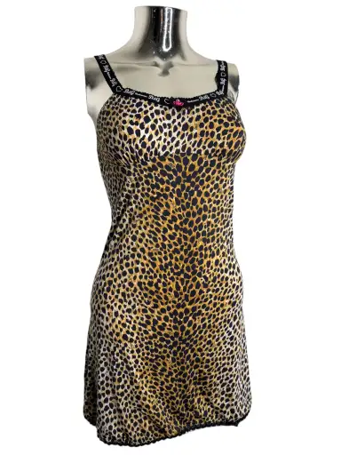 Dolce & Gabbana Leopard Pink Bow Dress
