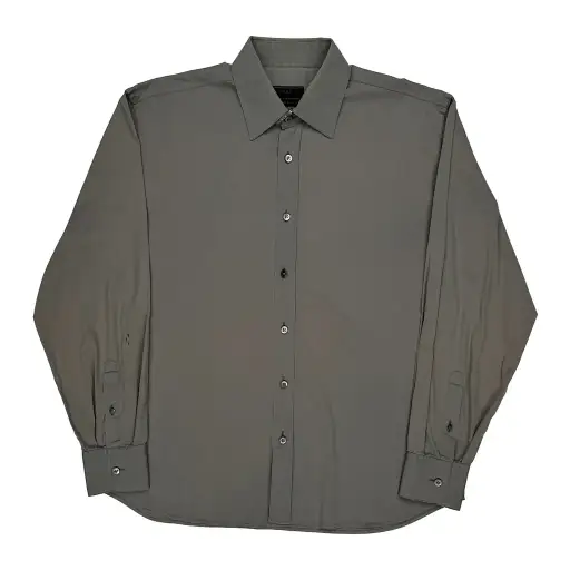 Prada Shirt - Small Grey Cotton