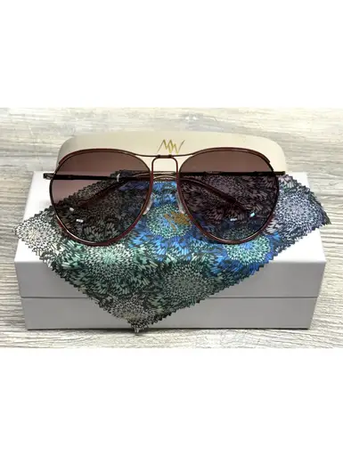 Matthew Williamson x Linda Farrow Sunglasses – Model MW/254/1 64-17-140 Aviator