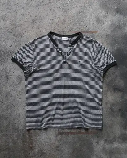 Saint Laurent Paris SS13 Henley Tee