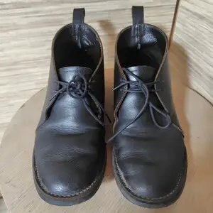 Y's for men 正規品　27.5cm レザー チャッカブーツ ブラック メンズ カジュアルシューズ