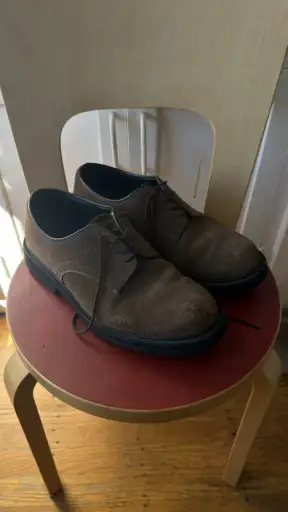 Evan Kinori Trickers in brown suede us11