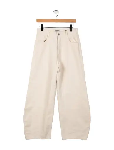 Mid-Rise Wide Leg Jeans