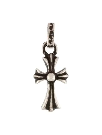 Baby Fat Cross Single Drop Earring