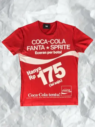 FW2011 Dolce & Gabbana - Soda Graphic T-Shirt Red