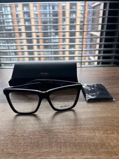 MaxMara Black Eyeglasses