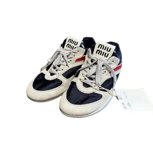 MIU MIU Suede Panel Sneakers it 37.5