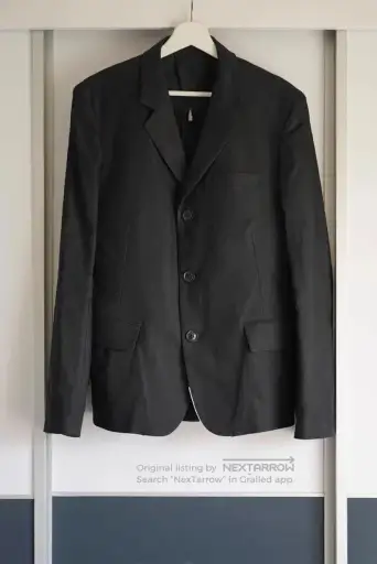 Yohji Yamamoto 16ss White Stripe Blazer.