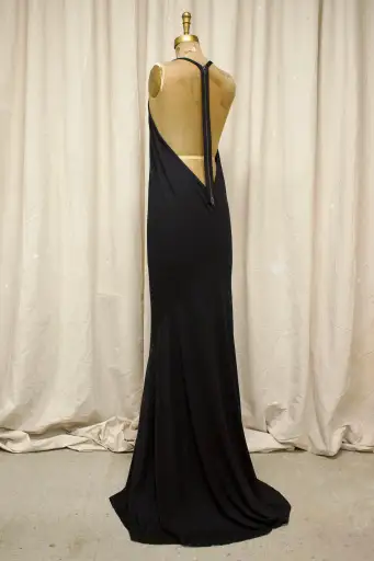 S/S16 Ann Demeulemeester Backless Maxi Dress